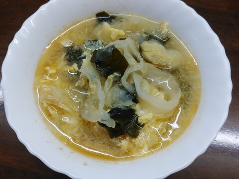 キャベツの中華スープ